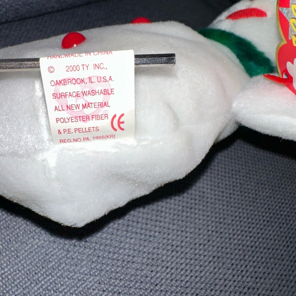 Ty Beanie Baby Snowman Plush Toy Holiday“Snowgirl” 2000 Vintage Christmas H - Picture 10 of 16